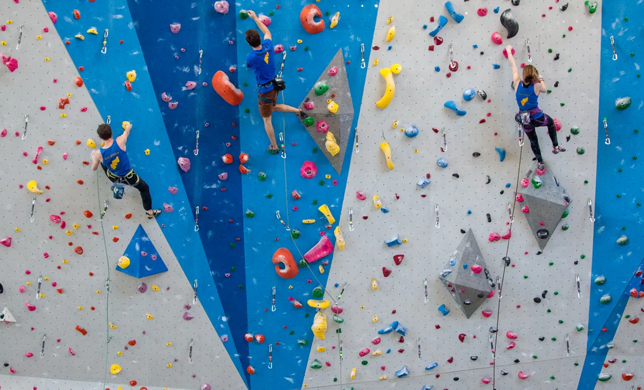 Climbing Walls Are Moving Into a Shopping Center Near You - Bloomberg