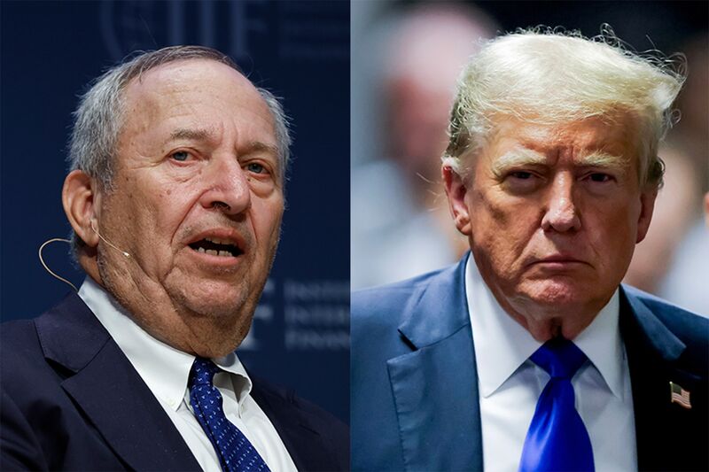 Lawrence Summers and Donald Trump Bloomberg