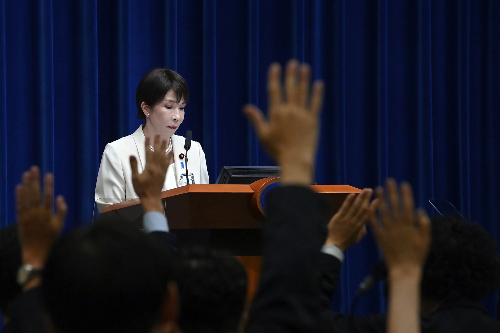 Japanese Prime Minister Sanae Takaichi