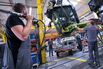 Tractor manufacturing in Germany.