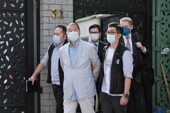 Hong Kong Tycoon Jimmy Lai Says Arrest Took Him by Surprise