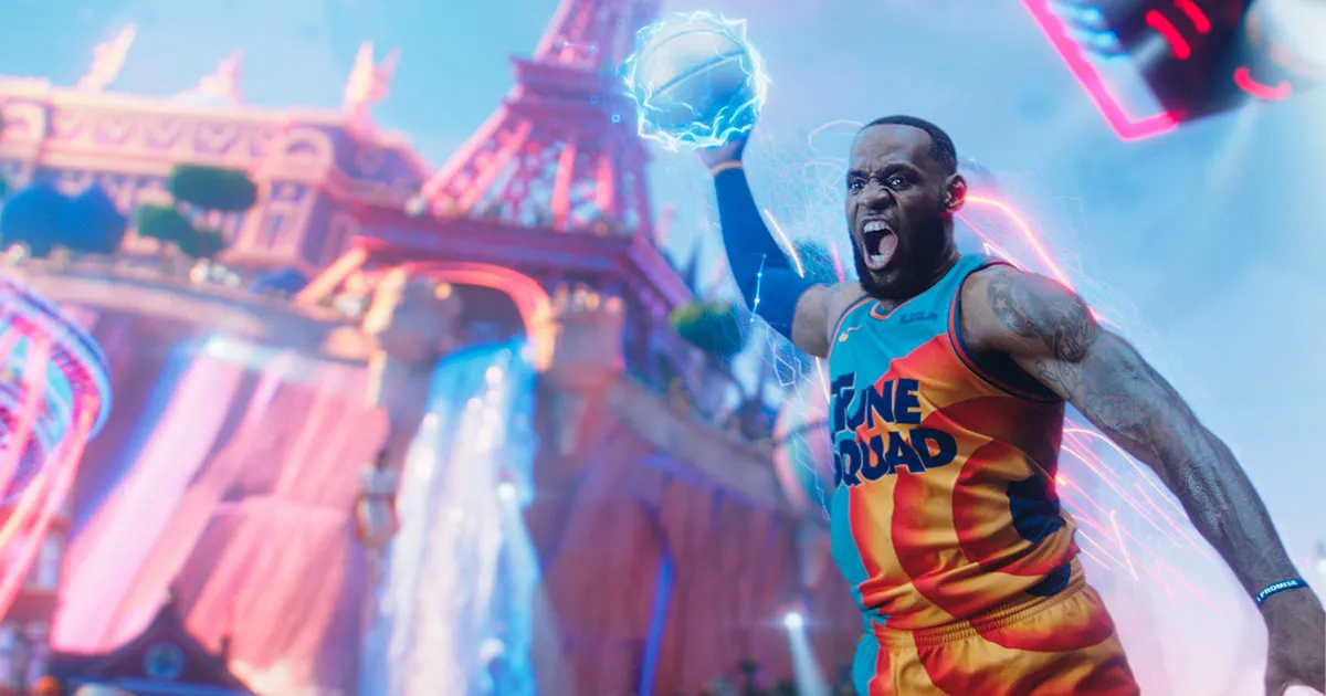 "Space Jam: A New Legacy."&nbsp;