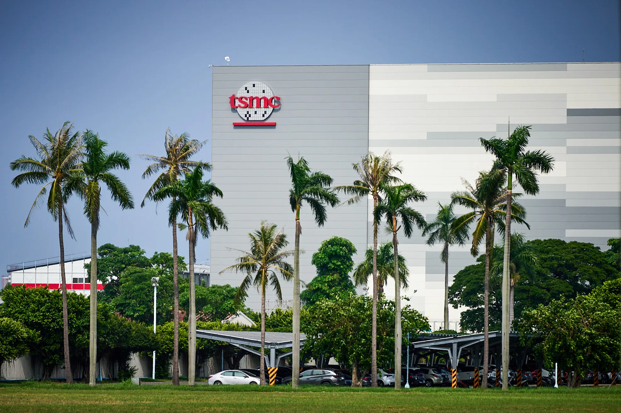 The TSMC factory in Kaohsiung in 2025.
