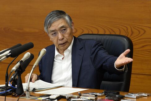 Bank of Japan Governor Haruhiko Kuroda Holds News Conference