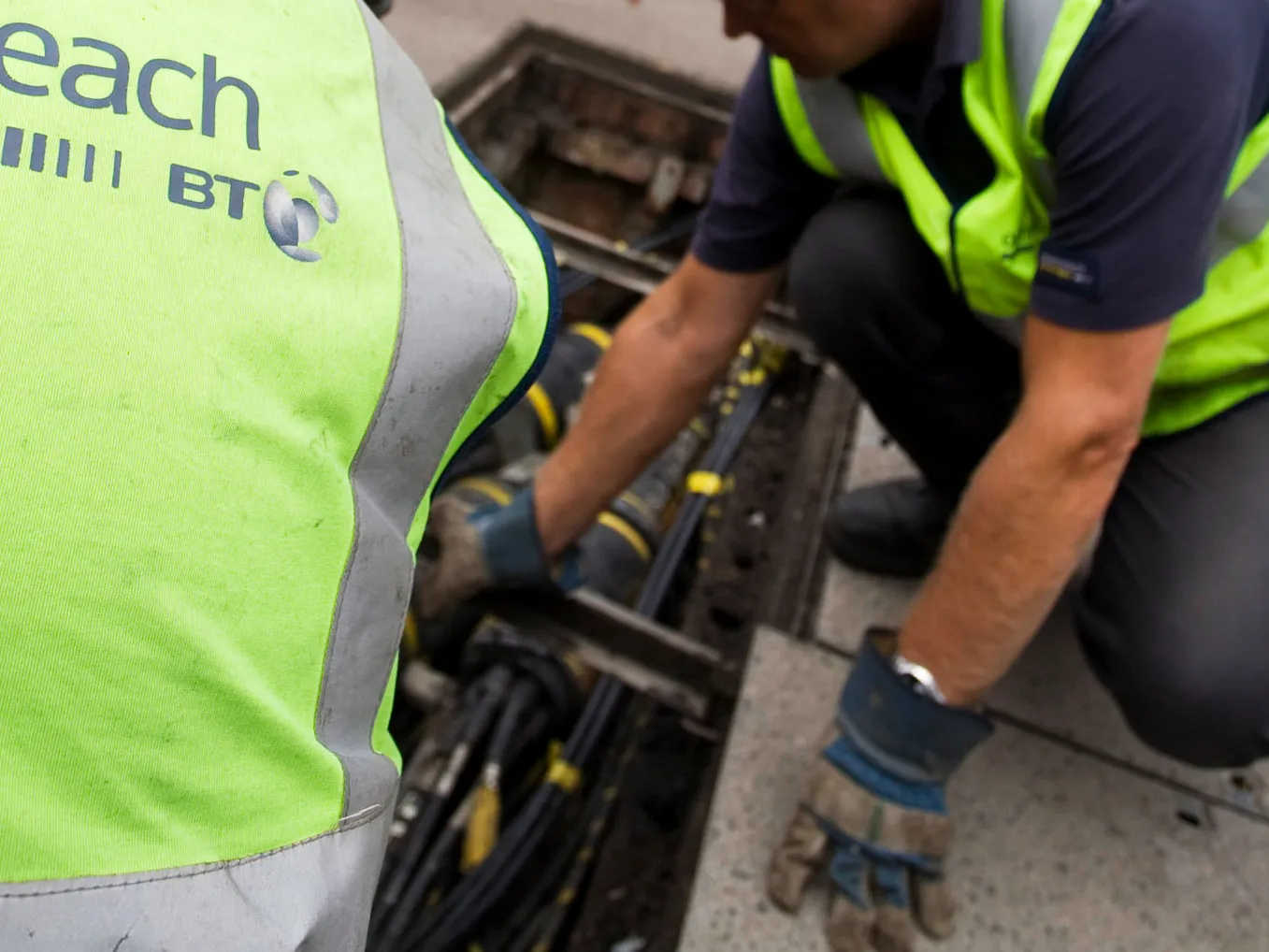BT Engineer At Work As Operating Profit Climbs