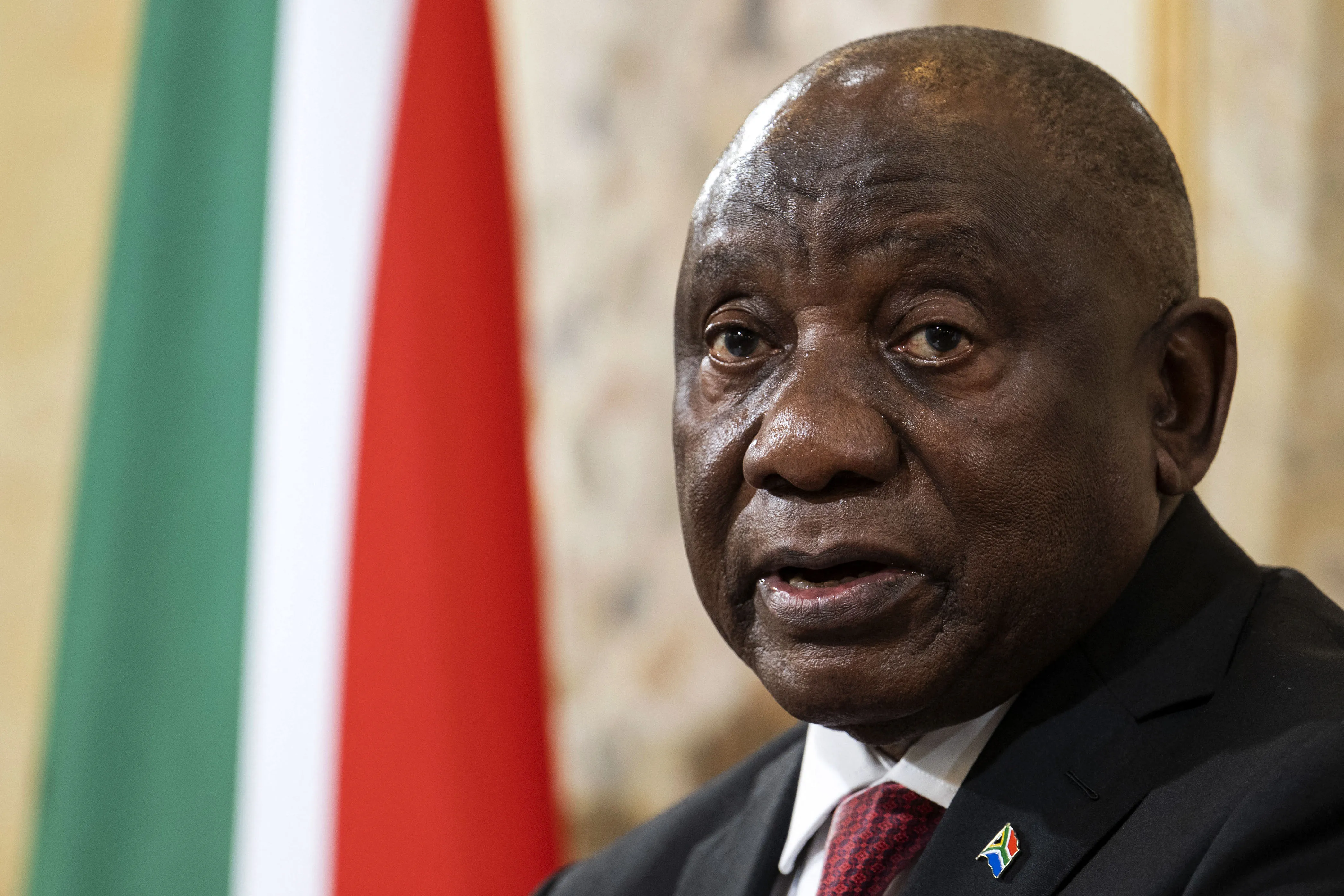 South Africa President Cyril Ramaphosa