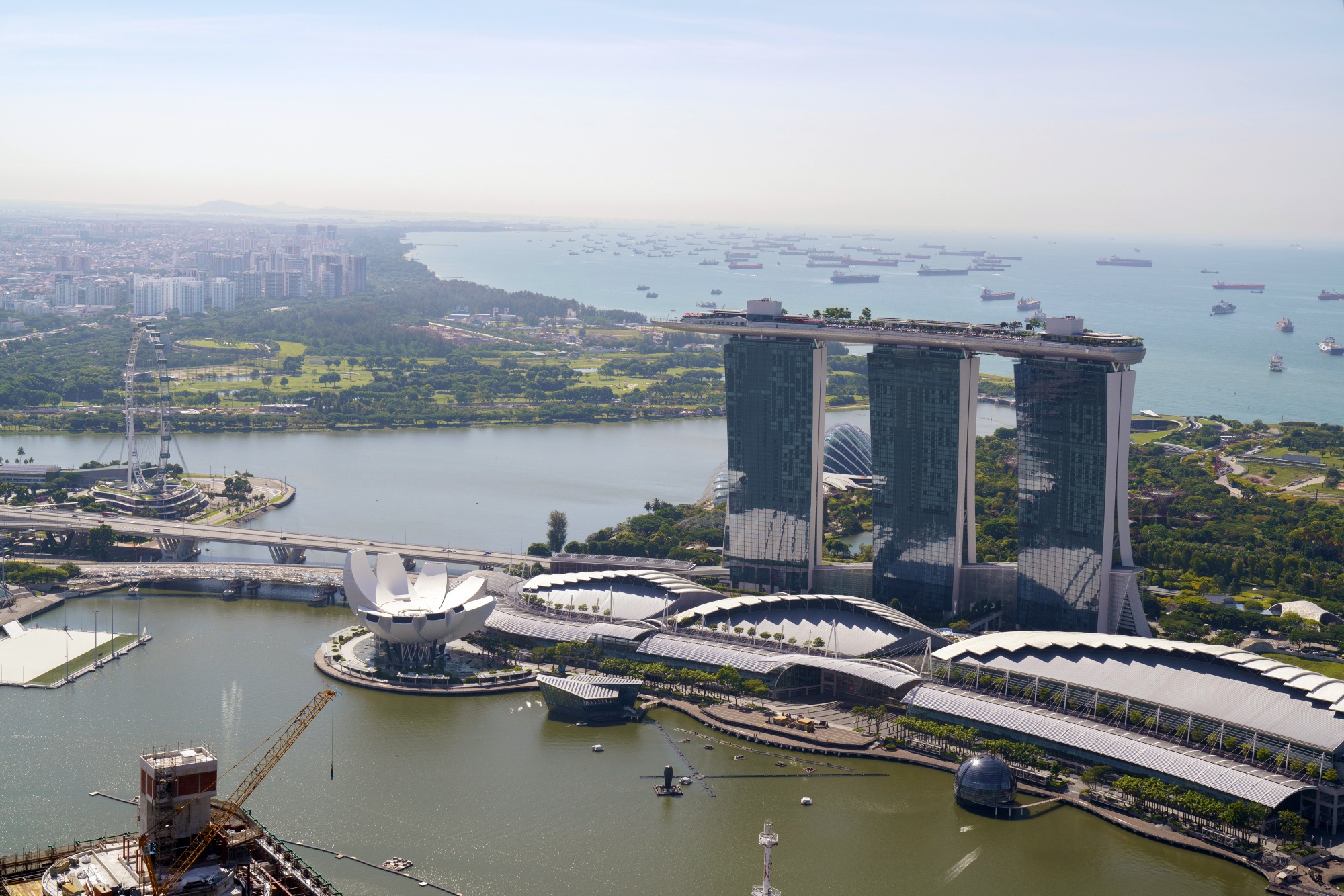 Combo: Gardens By The Bay With Marina Bay Sands Skypark & Singapore River  Cruise