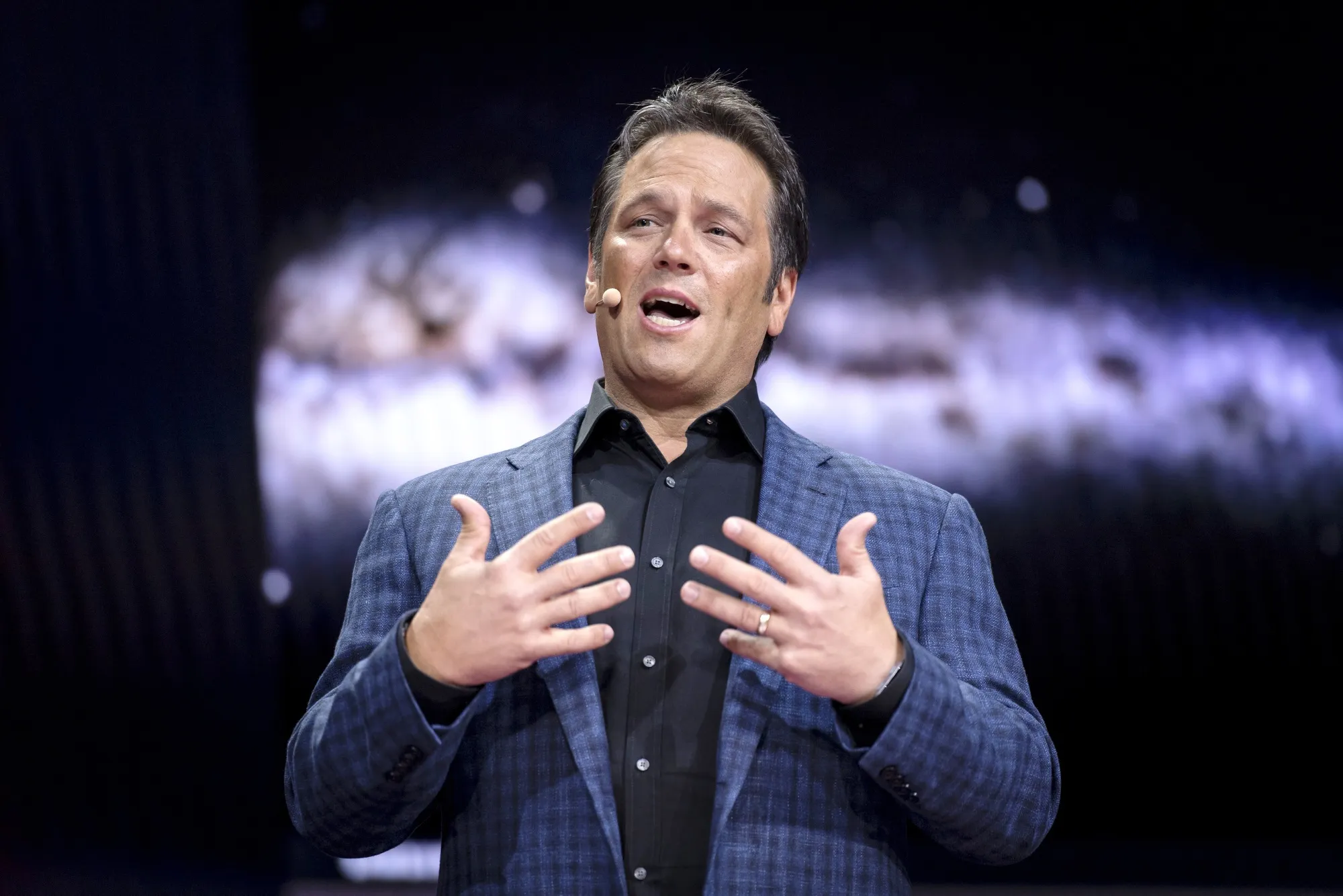 Phil Spencer during the&nbsp;2019 Consumer Electronics Show&nbsp;in Las Vegas.