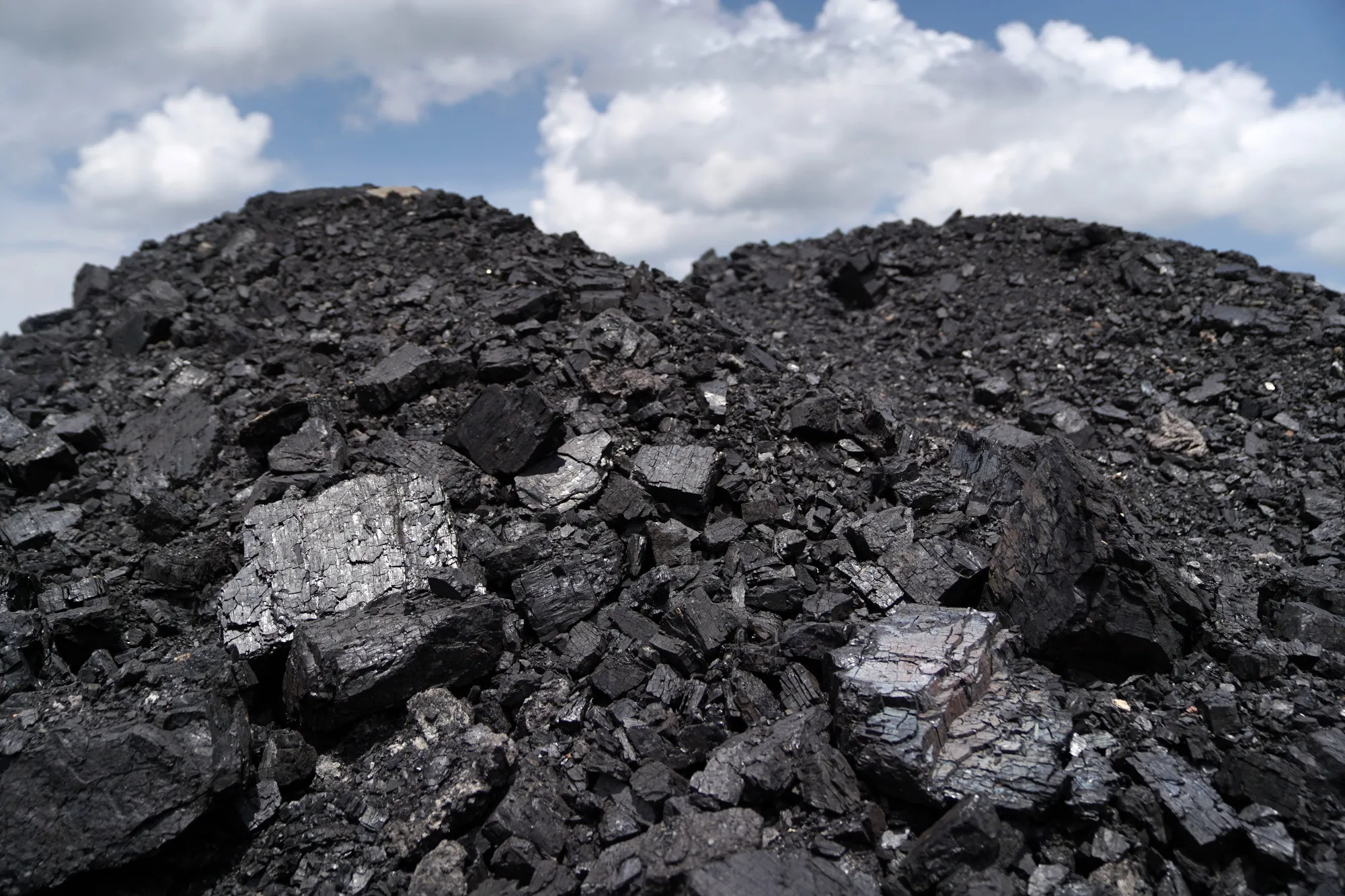 A coal mine in East Kalimantan, Indonesia.