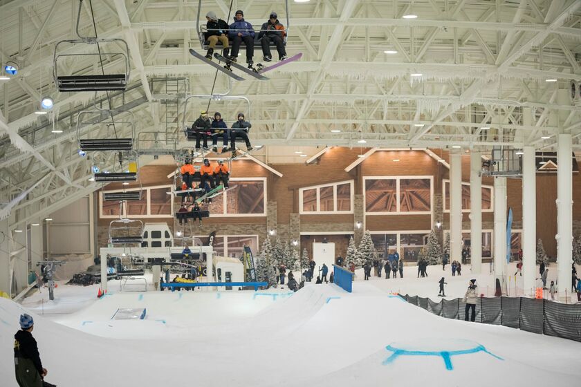 relates to North America’s First Indoor Ski Slope Feels a Lot Like the Real Thing