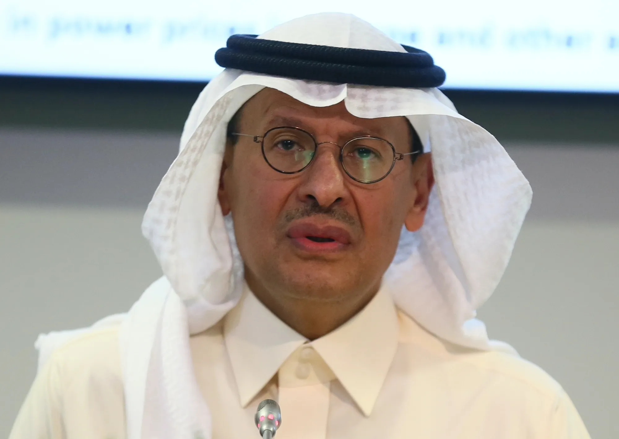 Saudi Arabia's Minister of Energy Prince Abdulaziz bin Salman Al-Saud.