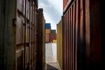 Shipping containers at the Port of Montreal in Montreal, Quebec, Canada, on Saturday, July 12, 2025. US President Donald Trump threatened a 35% tariff on some Canadian goods and raised the prospect of increasing levies on most other countries, ramping up his trade rhetoric in comments that weighed on stocks and boosted the US dollar. Photographer: Andrej Ivanov/Bloomberg