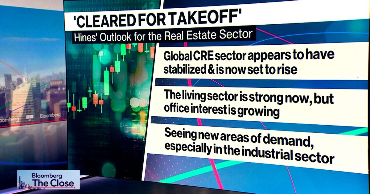bloomberg.com - Hines' Steinbach: Commercial Real Estate on Firm Footing