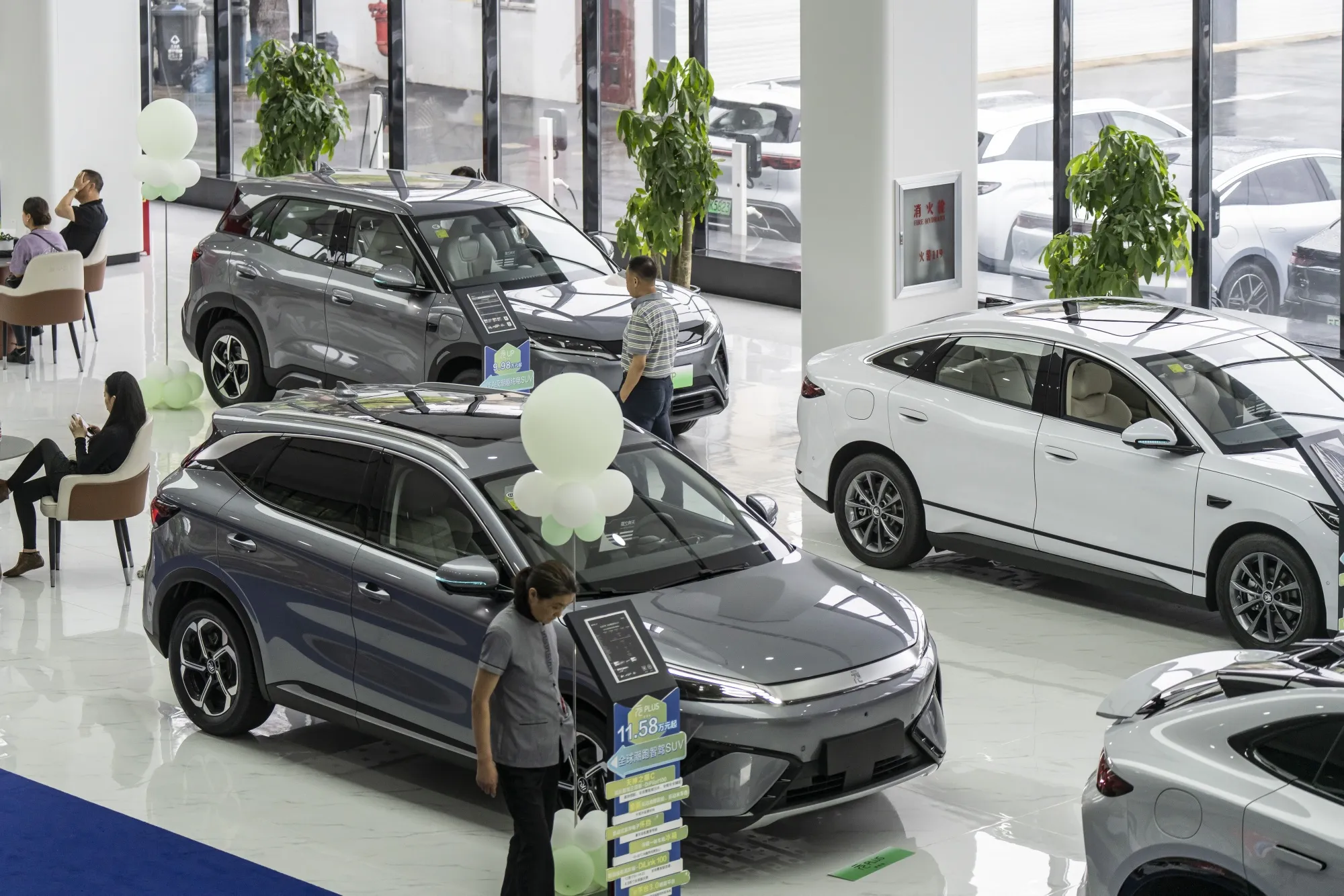 BYD Showroom in Shanghai