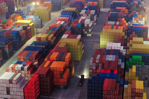 Nanjing Port Containers