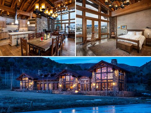 A new home in Old Snowmass, Colo., on 40 acres.