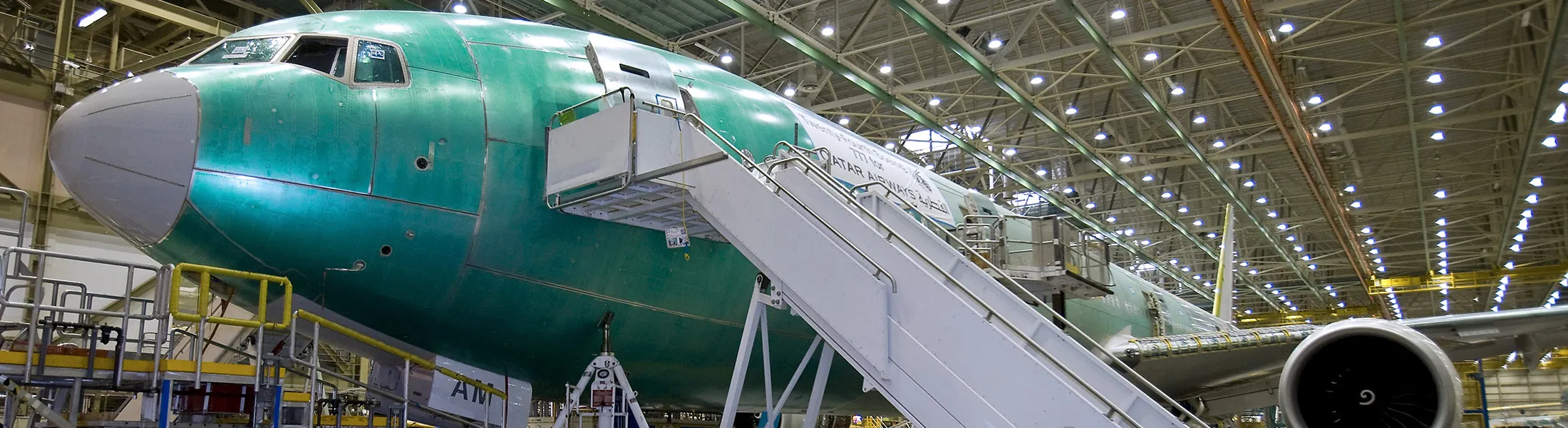 Boeing's Everett Plant Continues Assembly Of 777 And 787 Widebody Jets