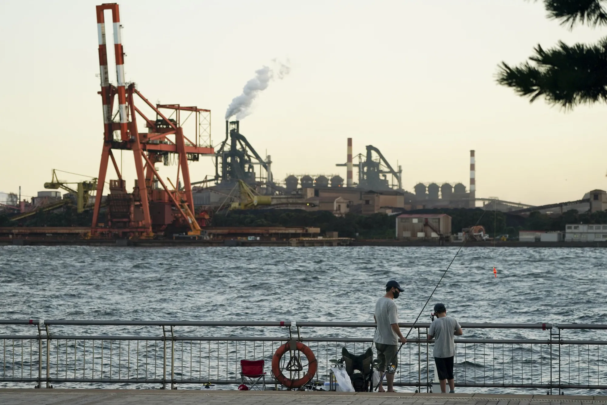 A JFE Steel Corp. plant in Kanagawa Prefecture, Japan.