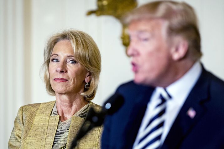 President Trump Delivers Remarks At The National Teacher Of The Year Reception
