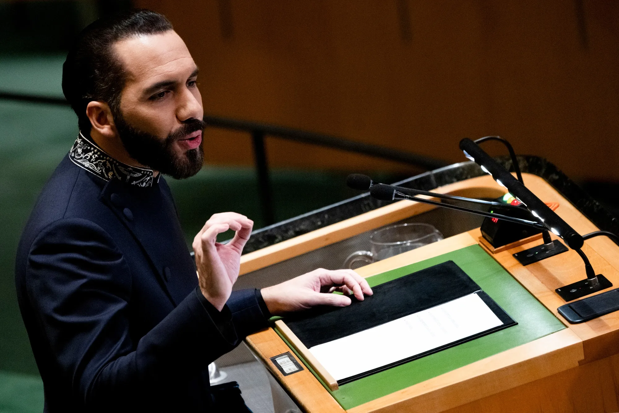 Nayib Bukele, El Salvador’s president.