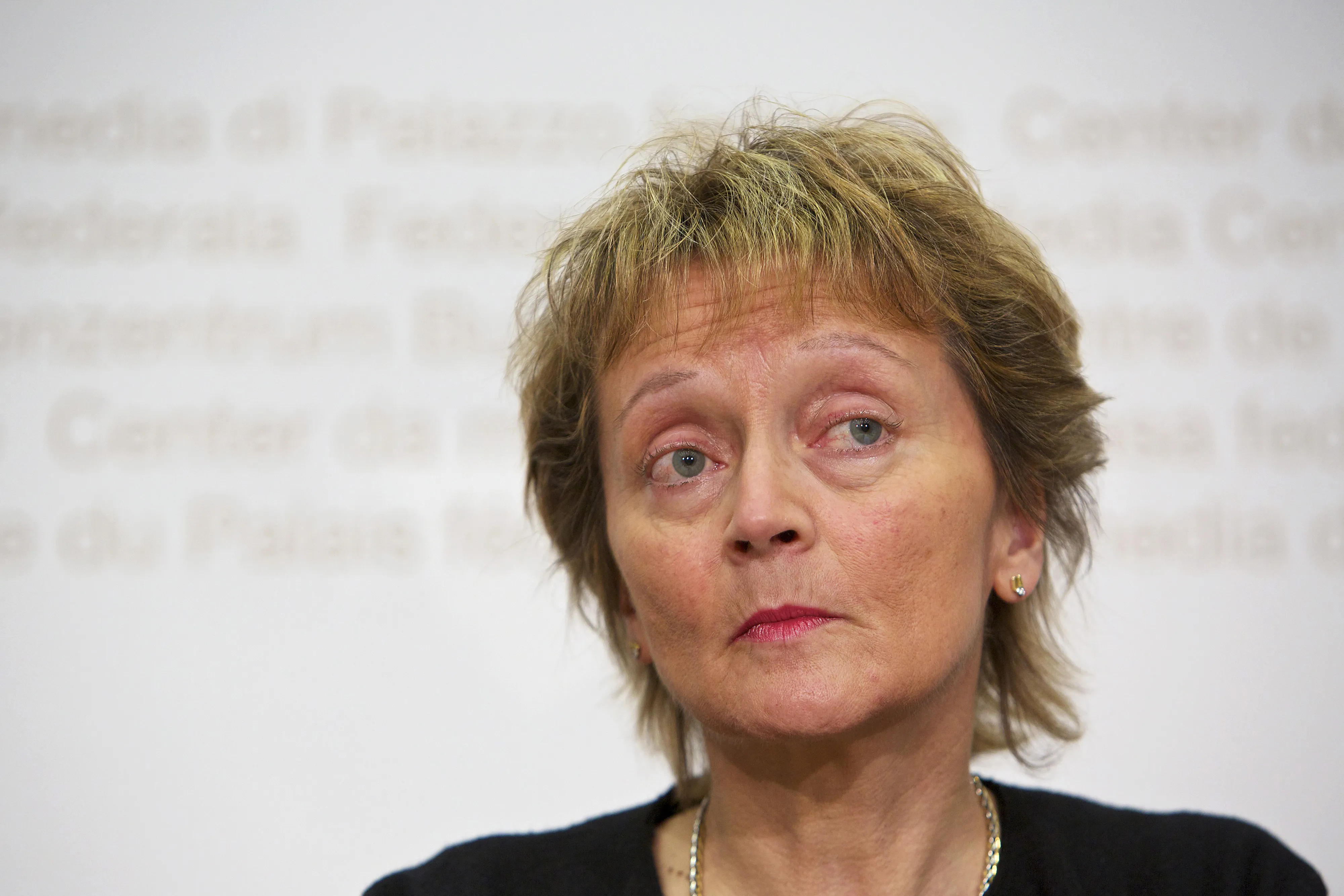 Swiss Finance Minister Eveline Widmer-Schlumpf
