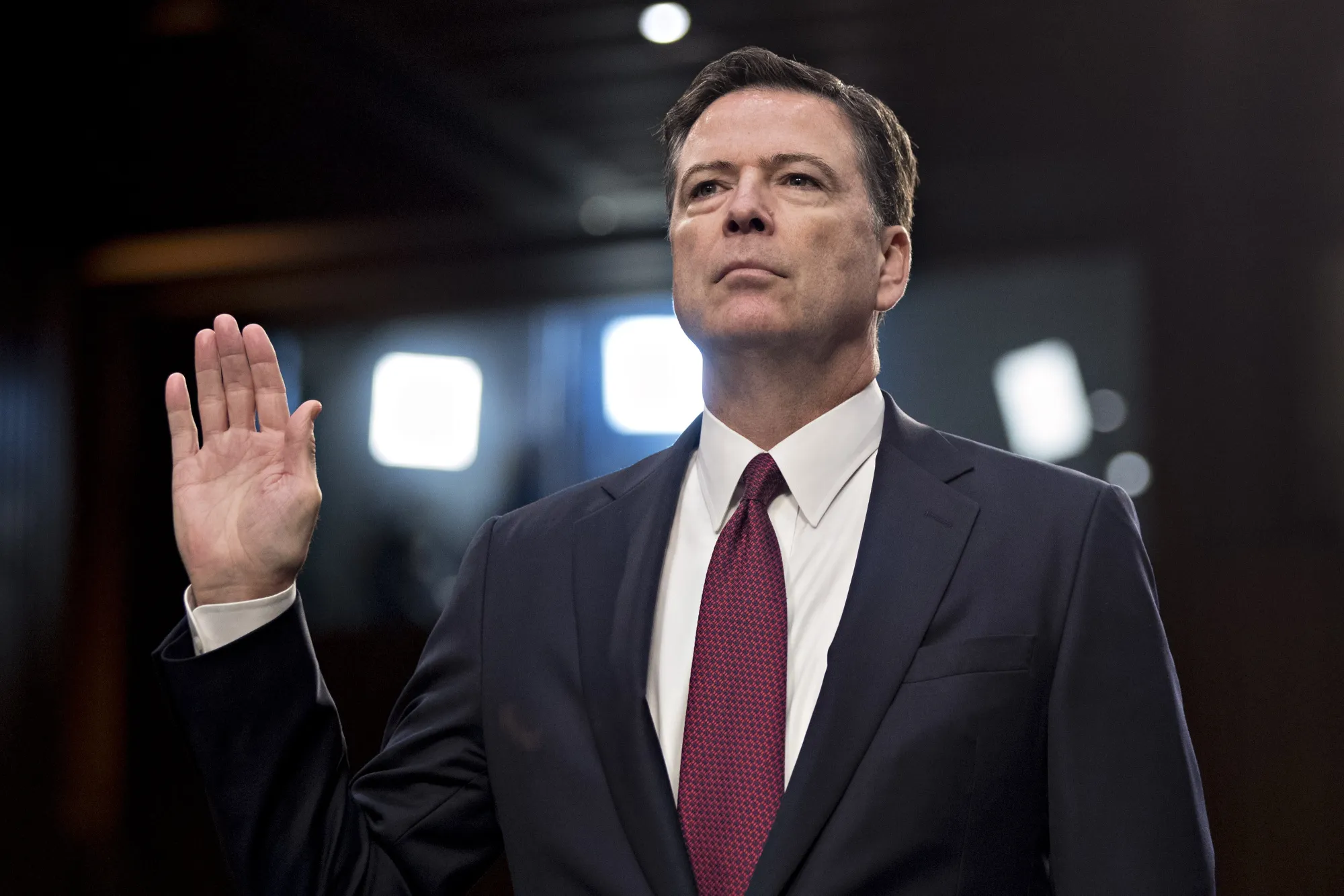 Former FBI Director James Comey