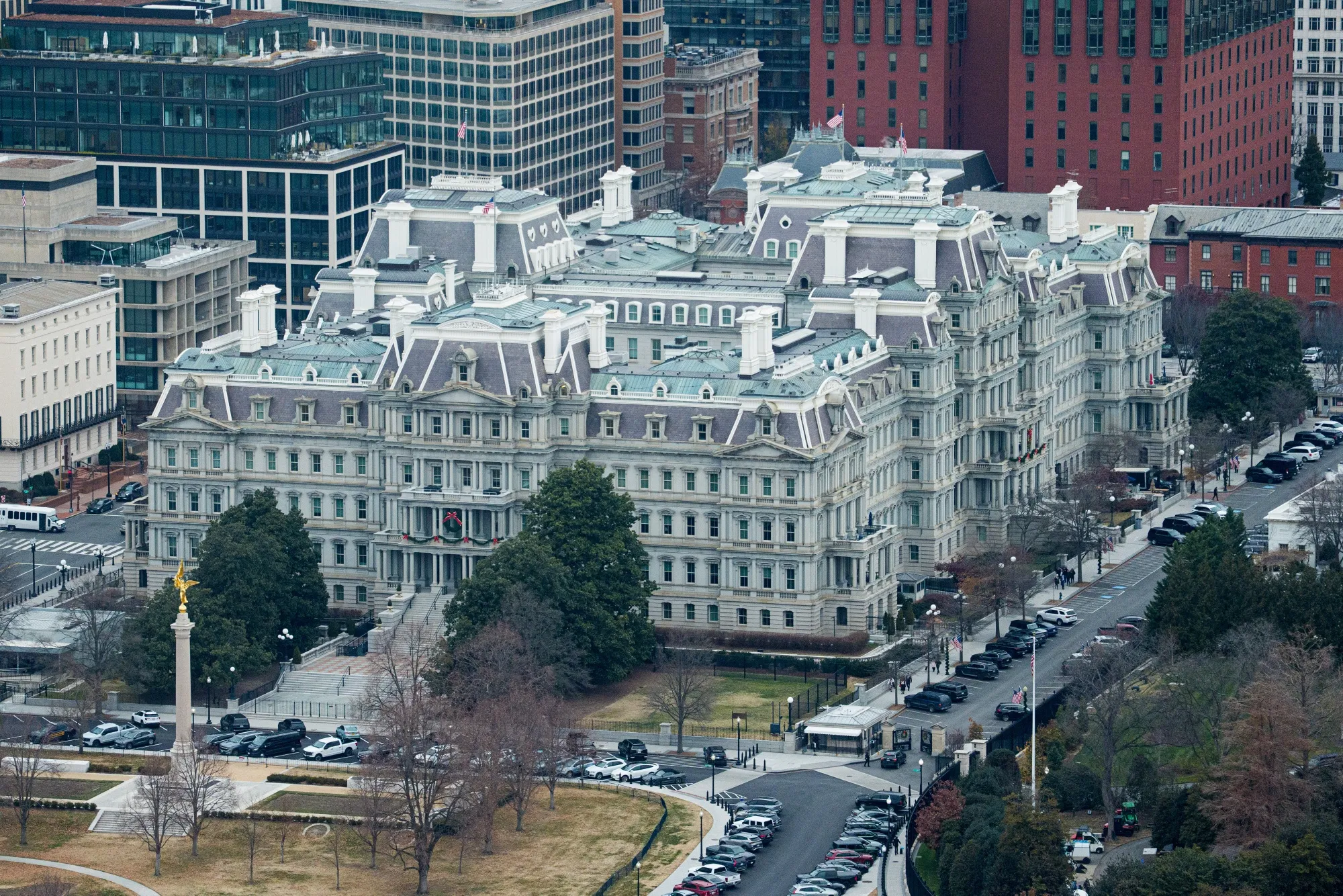 The Eisenhower Executive Office Building in Washington.