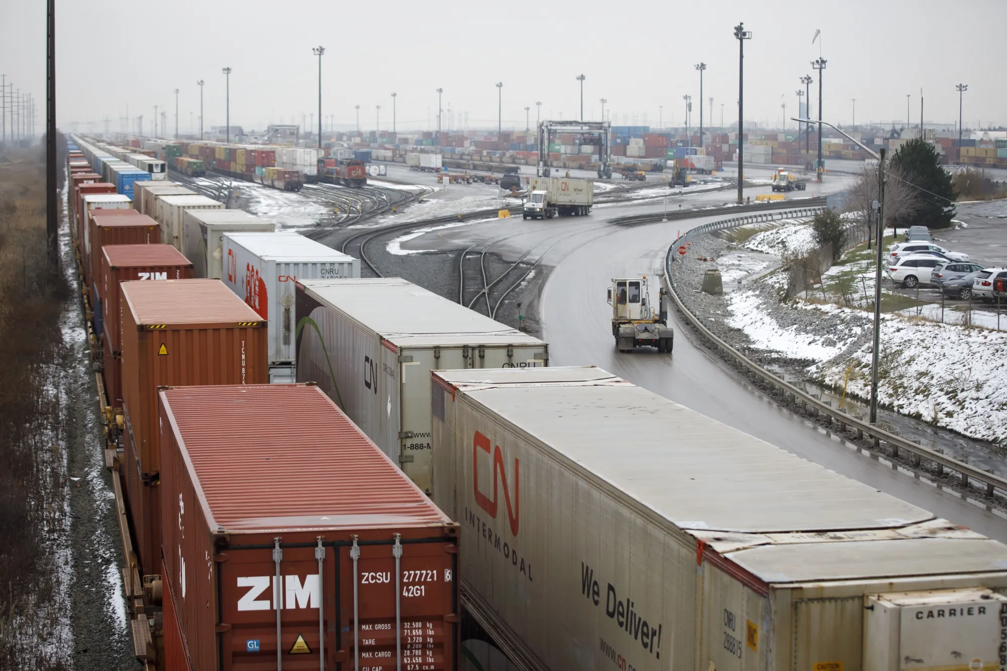 CN Rail is one of two main rail networks that Canada uses to ship consumer goods and exports.
