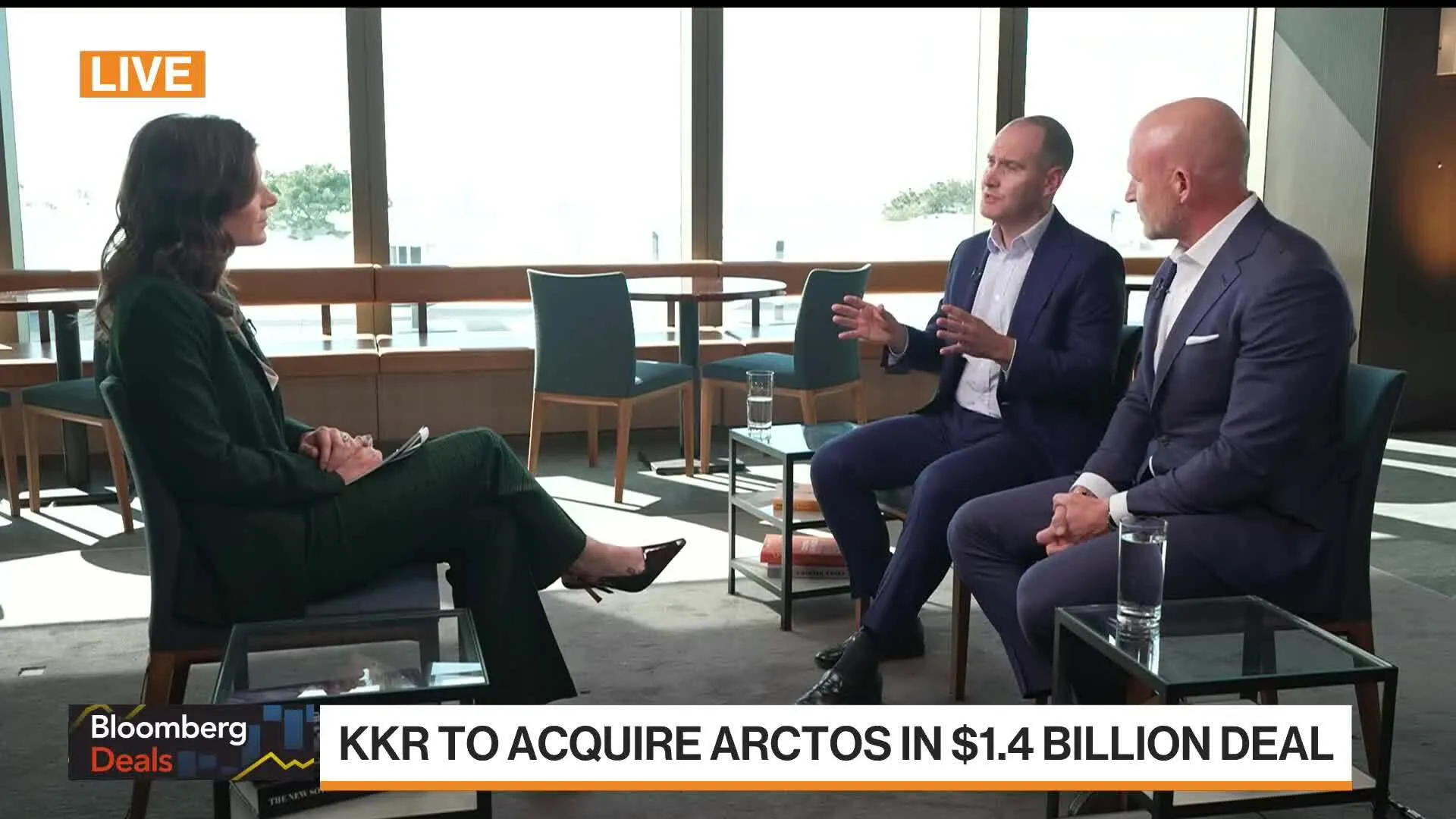 bloomberg.com - Watch KKR to Buy Sports Investor Arctos in $1.4 Billion Deal