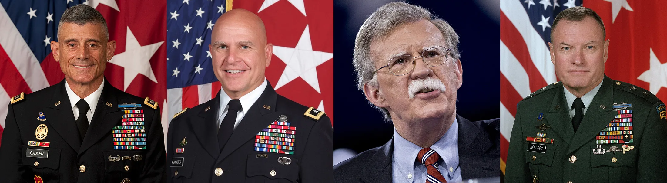 Caslen, McMaster, Bolton, Kellogg.
