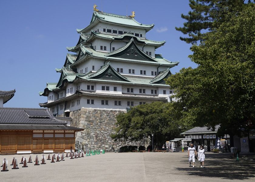 Views of Nagoya As Japan’s Current Virus Wave Peaking