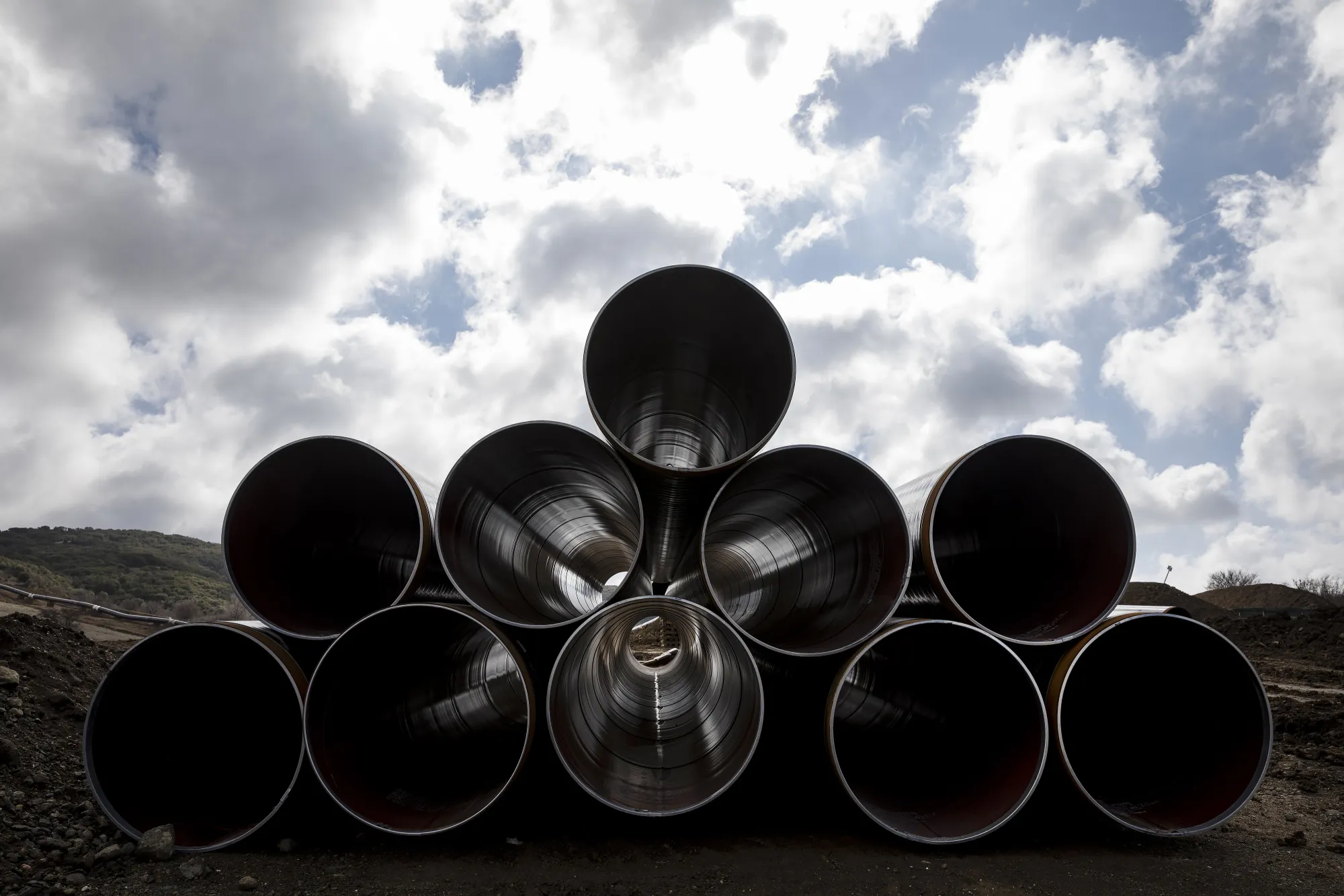 Laying The Trans Adriatic Gas Pipeline (TAP)
