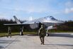 A US Air Force F-35 fighter jet.
