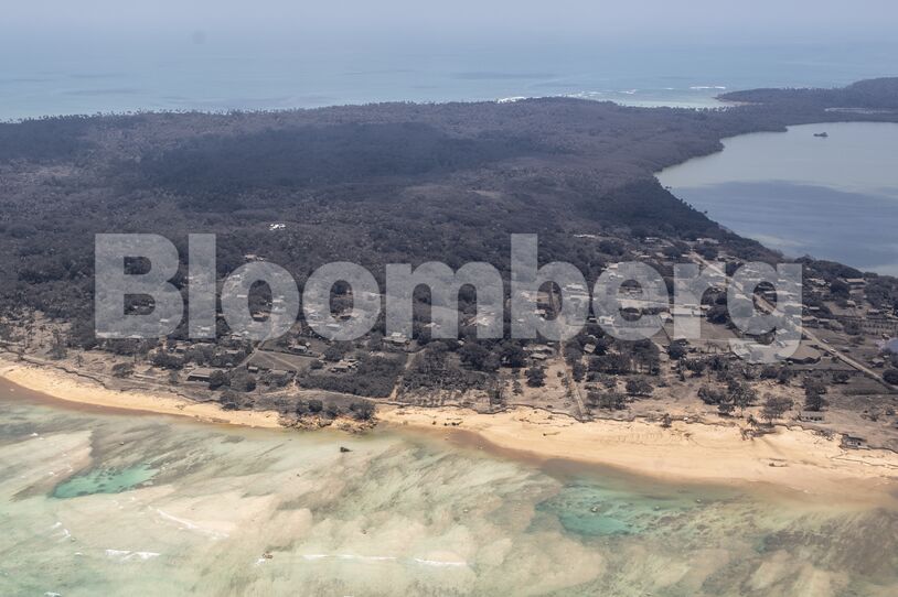 Views Of Tonga Following Volcanic Eruption And Tsunami