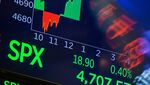 A monitor displays S&P 500 at the New York Stock Exchange.