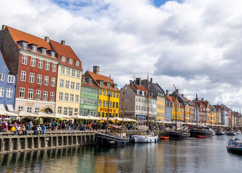 Nyhavn district Copenhagen