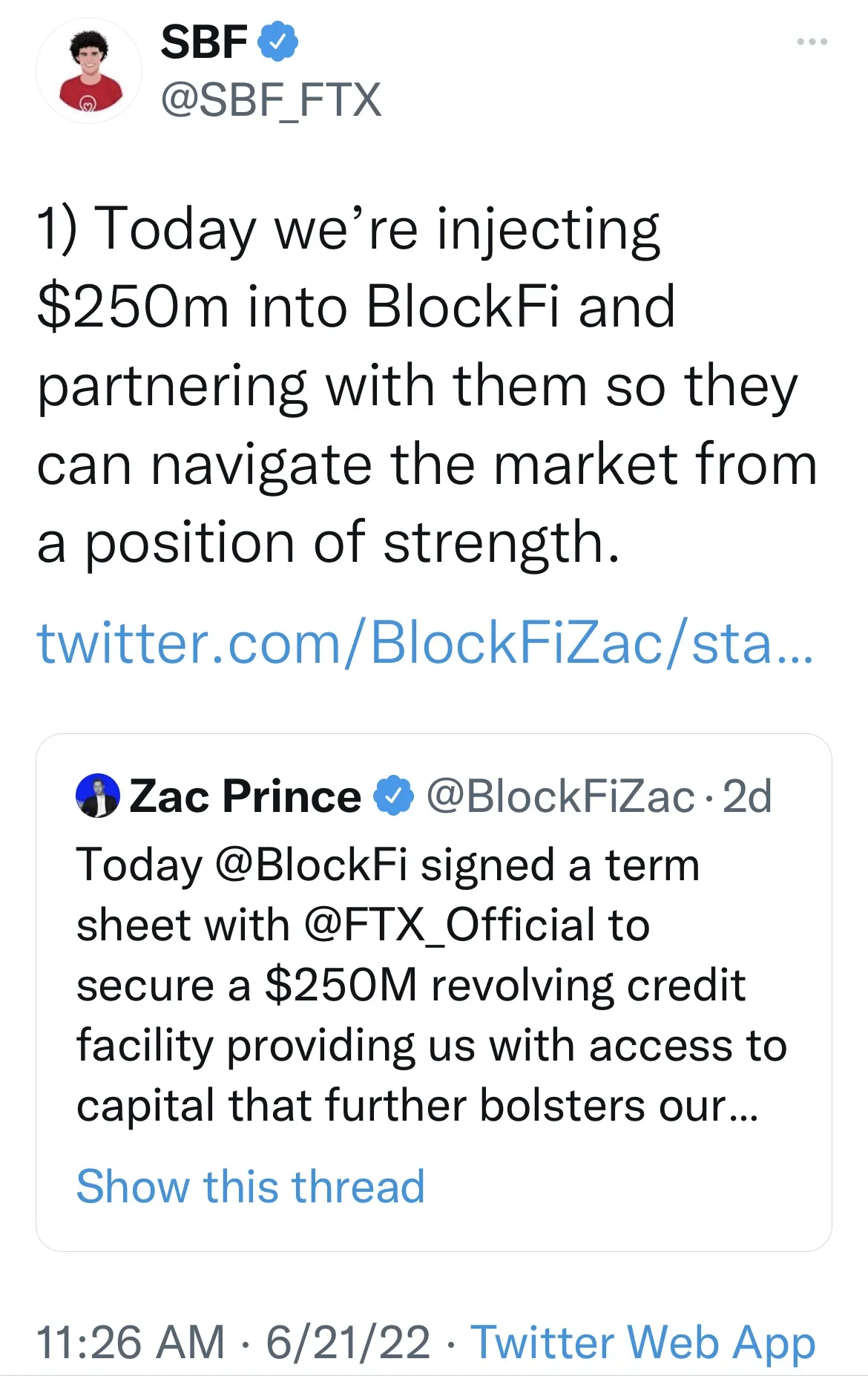 Bankman-Fried, Binance Big Crypto Ride to the Rescue, for Some - Bloomberg