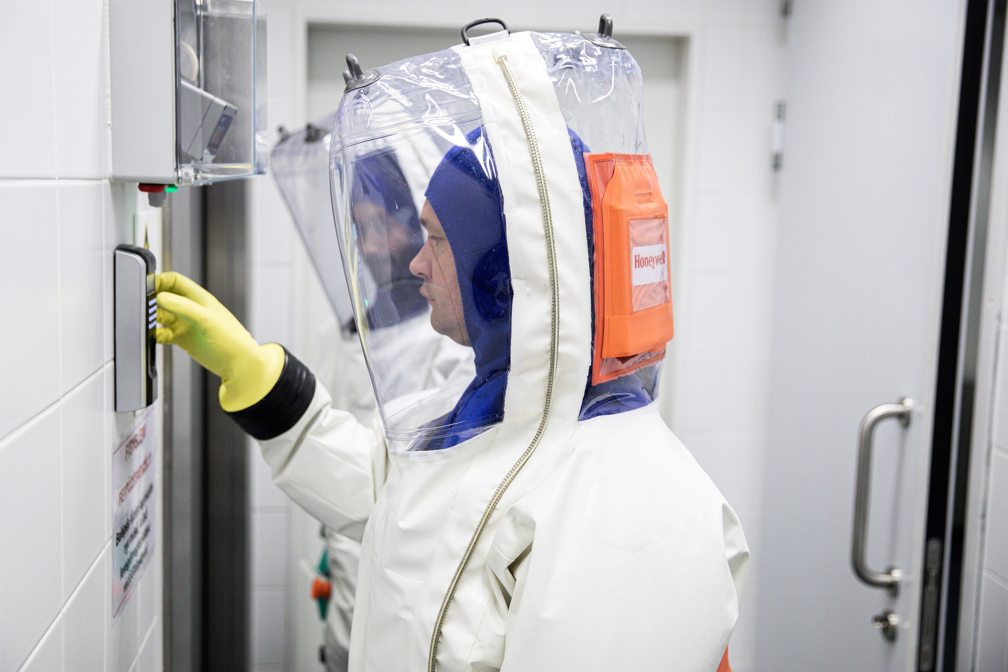 Hungarian coronavirus testing at Pecs University's Szentágothai Research Center 