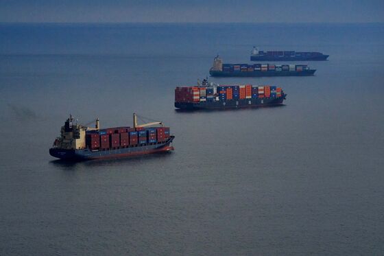 Sailors Venture on Land at Packed California Port as Limits Ease