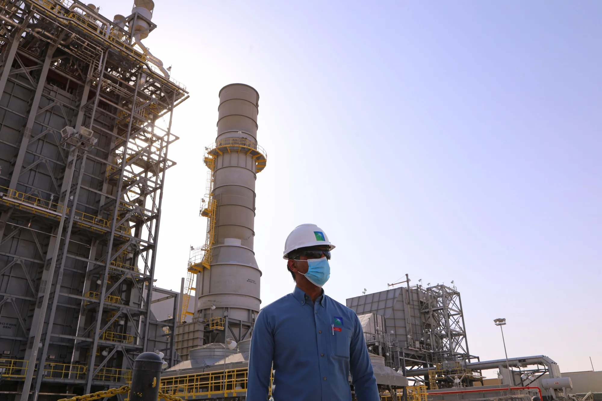 The Khurais Processing Department in the Khurais oil field in Khurais, Saudi Arabia.