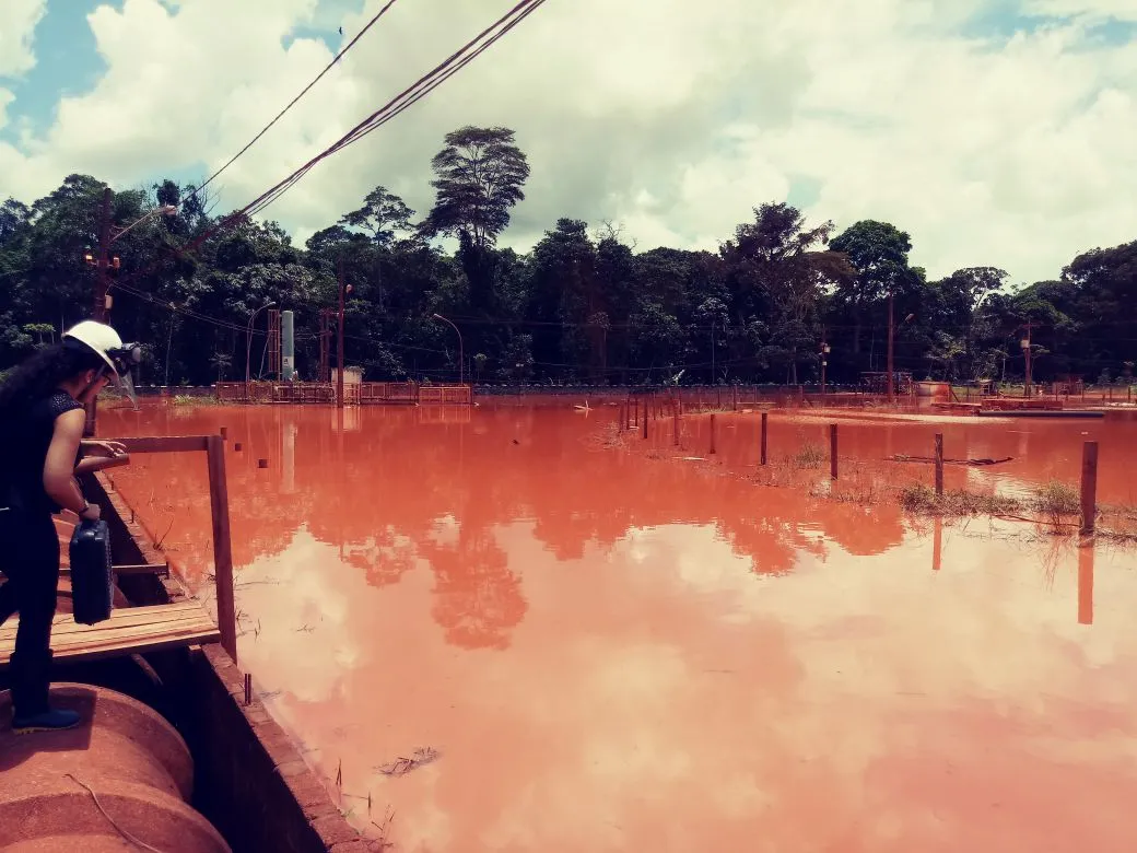 Alunorte alumina refinery in Barcarena, Brazil shortly after heavy rains in February.