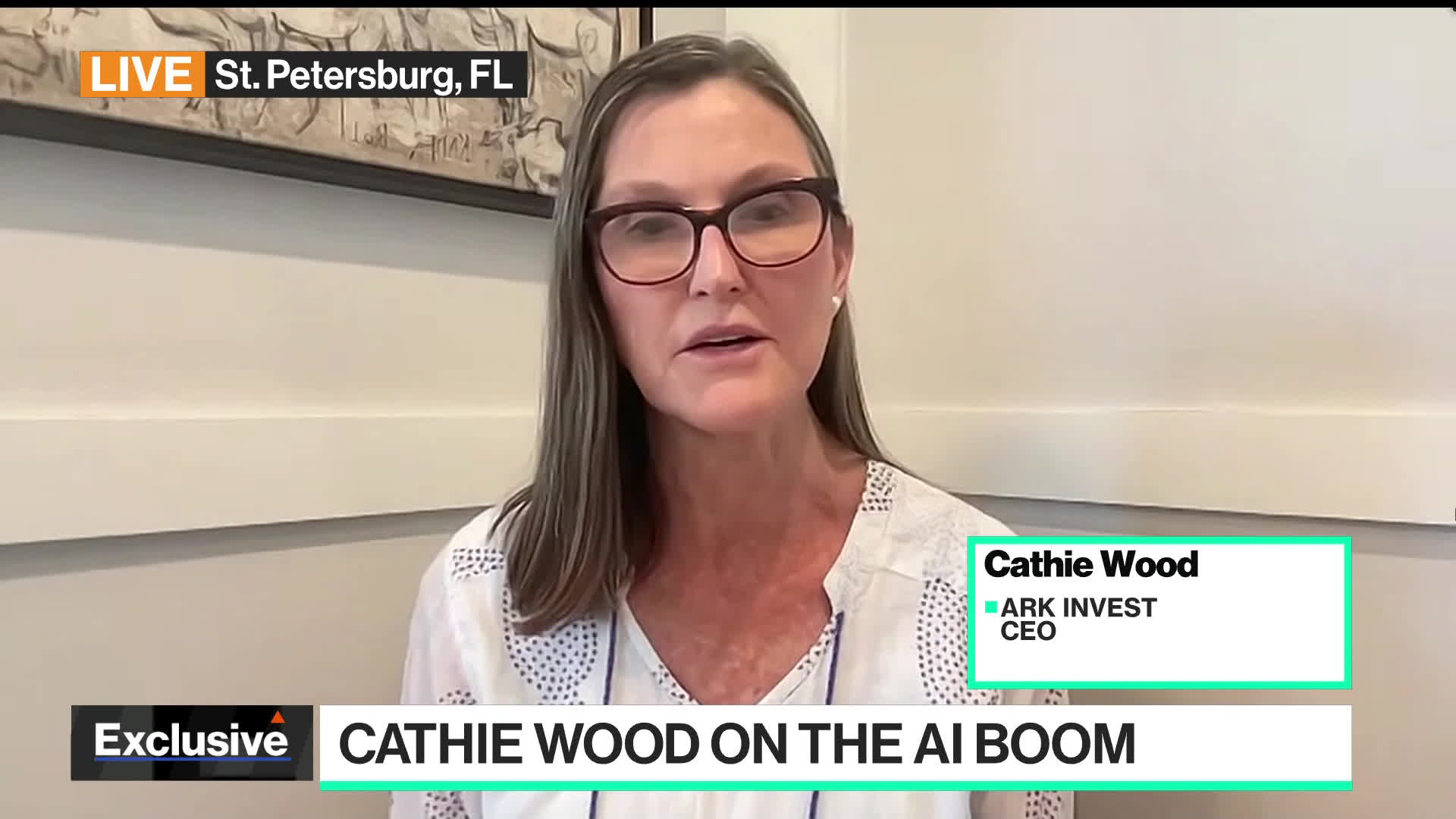 Watch Cathie Wood On Nvidia, AI Investments And US Economy - Bloomberg