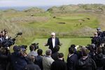 Donald Trump at Trump International Golf Links in Aberdeen, U.K, in 2016.