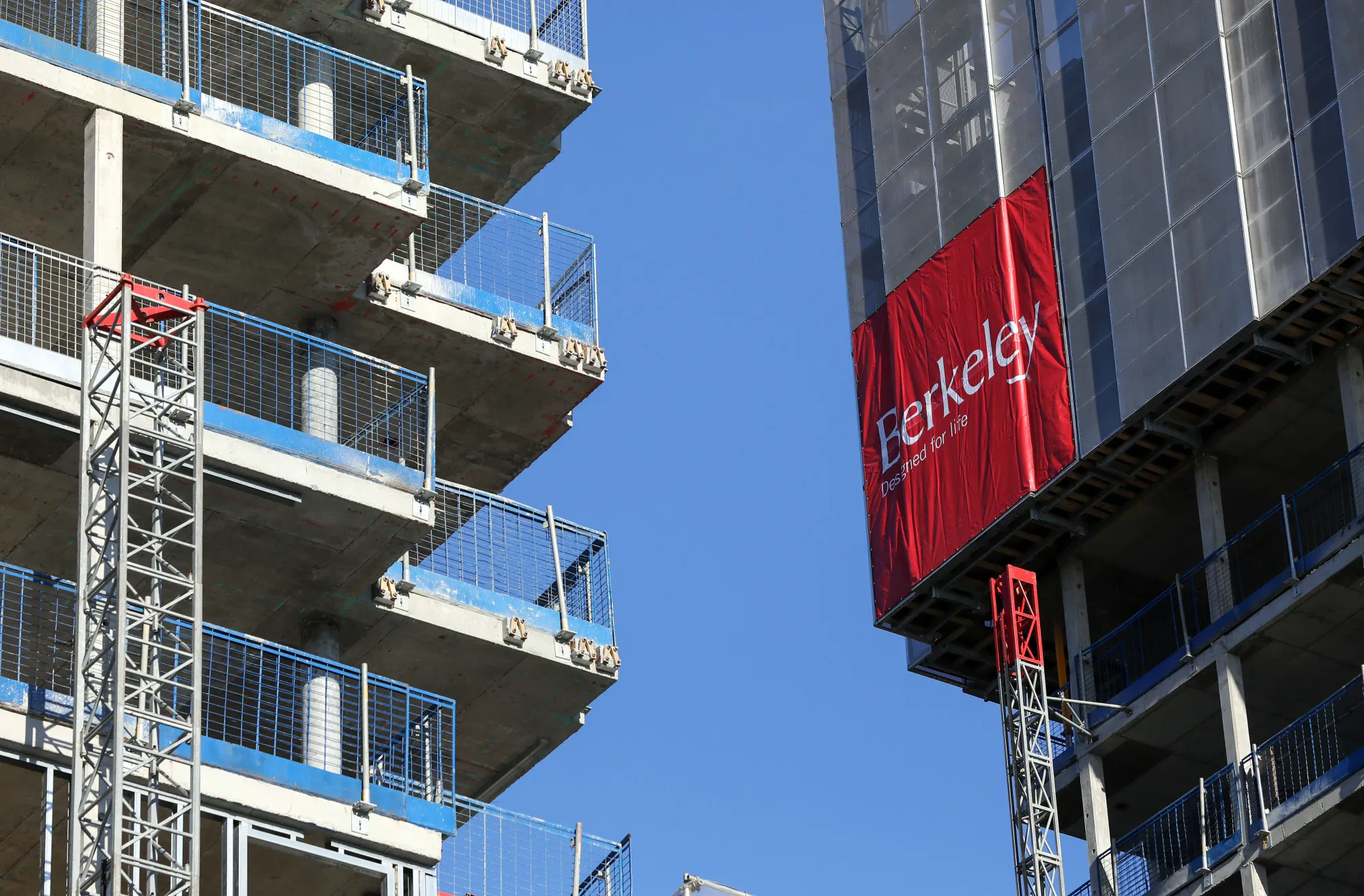 Berkeley added four major new sites in the year through April, adding 6,000 homes to its pipeline.