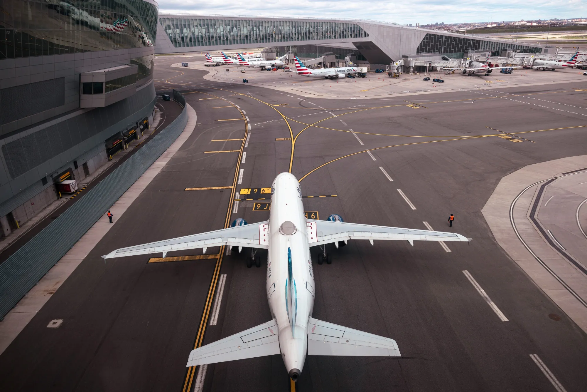 A JetBlue Airbus A320 aircraft.