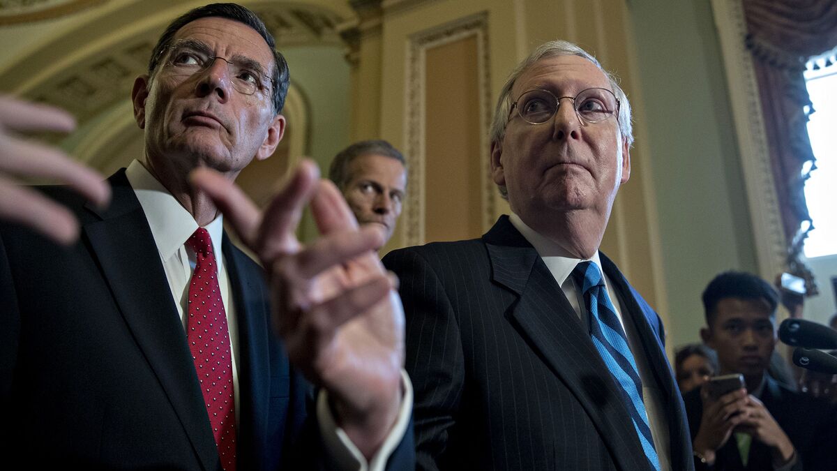 GOP Drops Insurance Executive Tax Break in Health Bill, Aide Says - Bloomberg