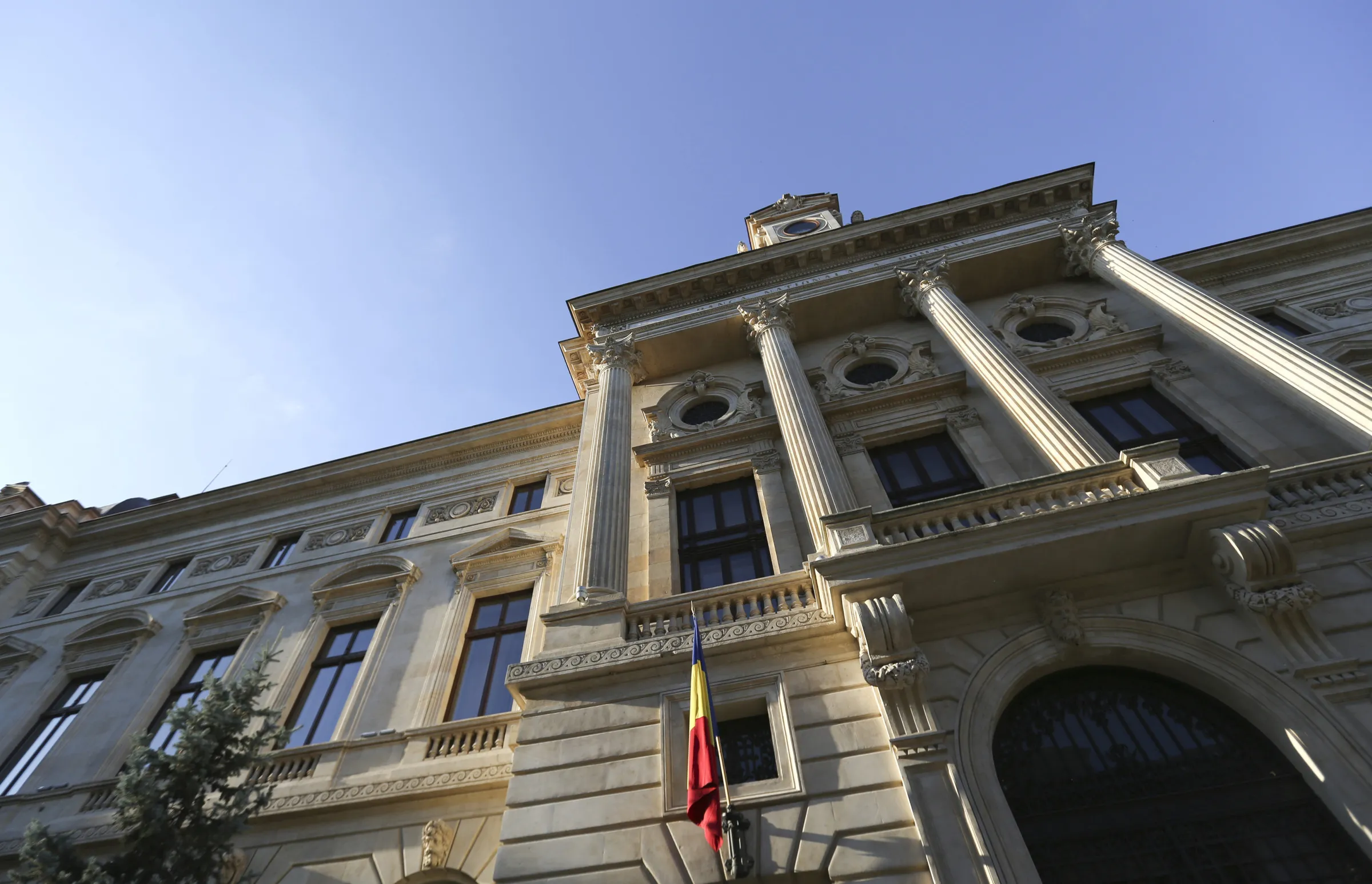 Romania’s&nbsp;central bank in Bucharest, Romania.