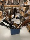 Firearms seized in recent months by police in the small town of La Ronge.