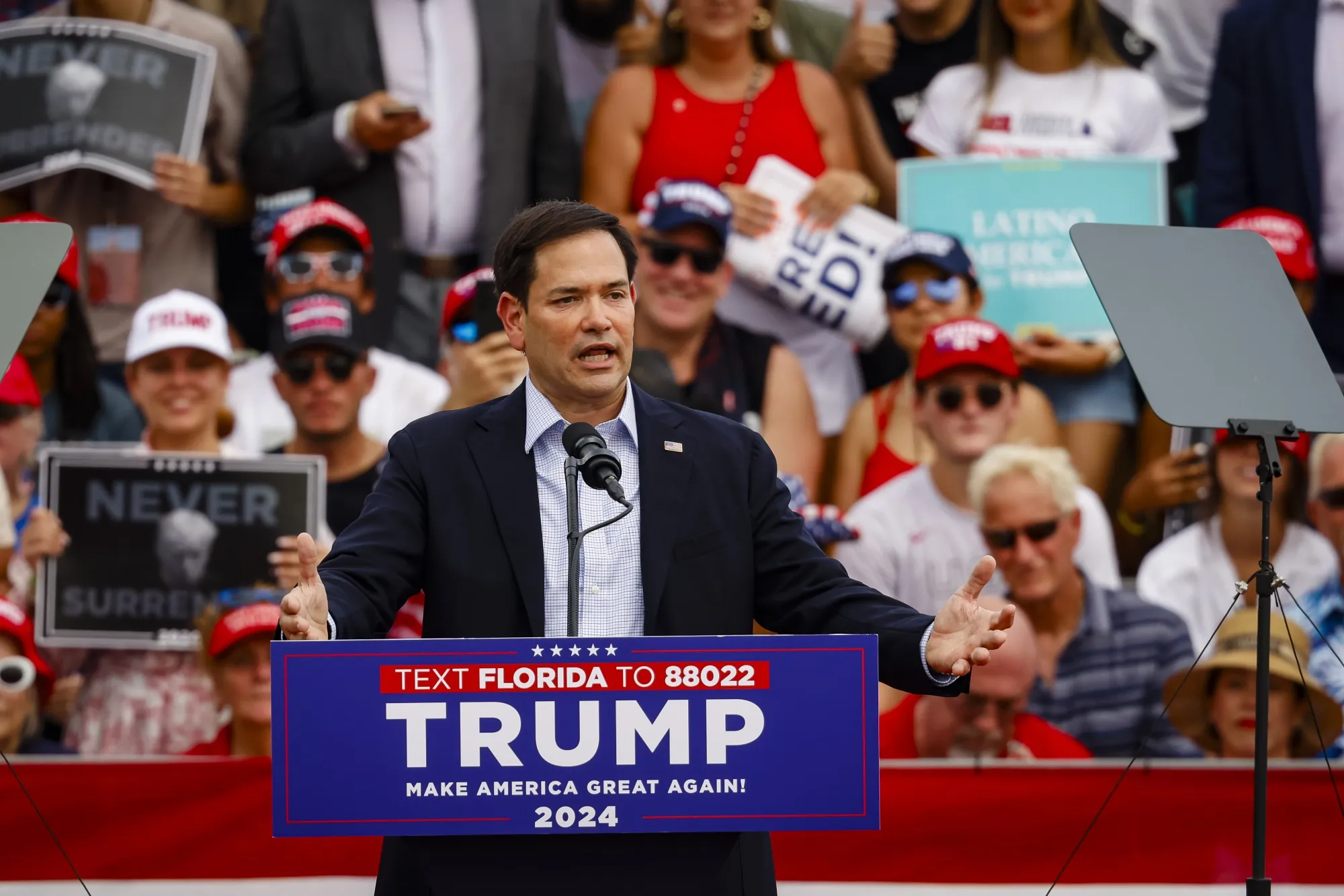 Senator Marco Rubio, the son of Cuban immigrants, has made his heritage and opposition to communism central to his political identity.