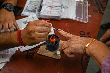 Phase Six of India Election Begins